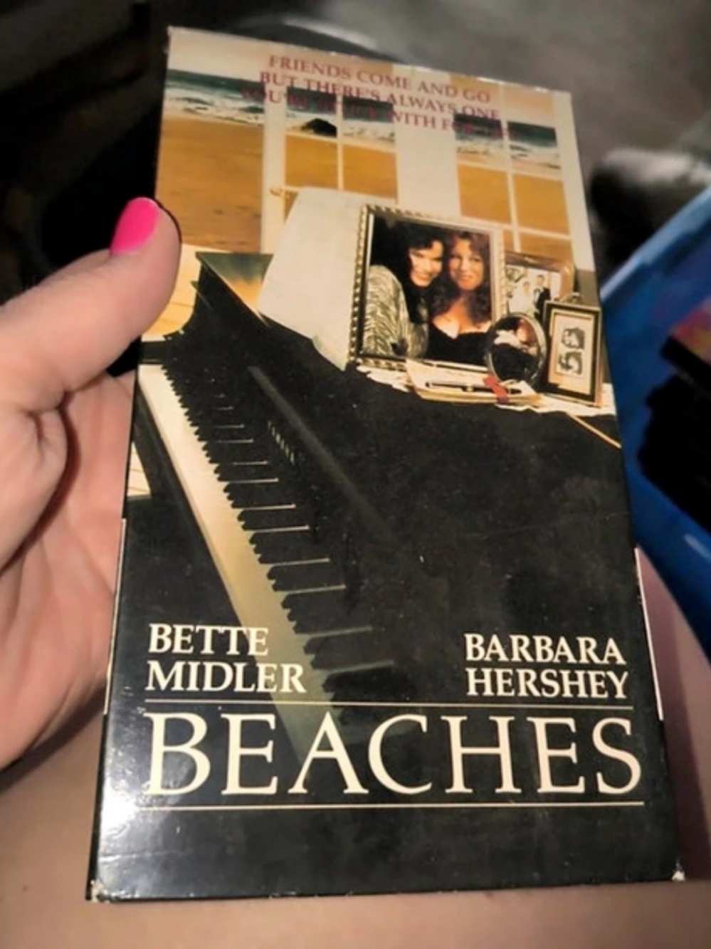 Touchstone Home Video Beaches VHS Tape